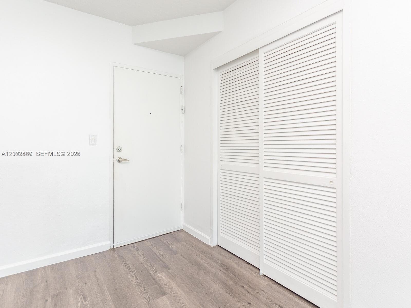 FRONT DOOR W/CLOSET