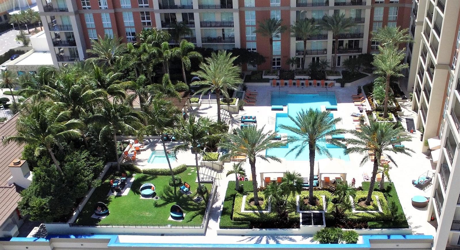Aerial View of Pool