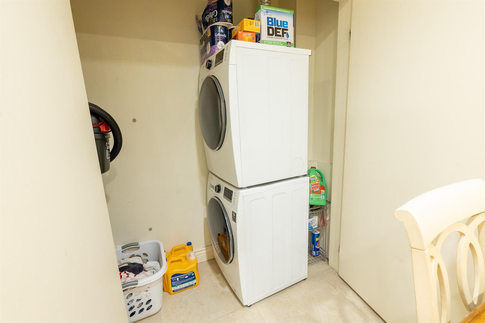 In Unit Laundry