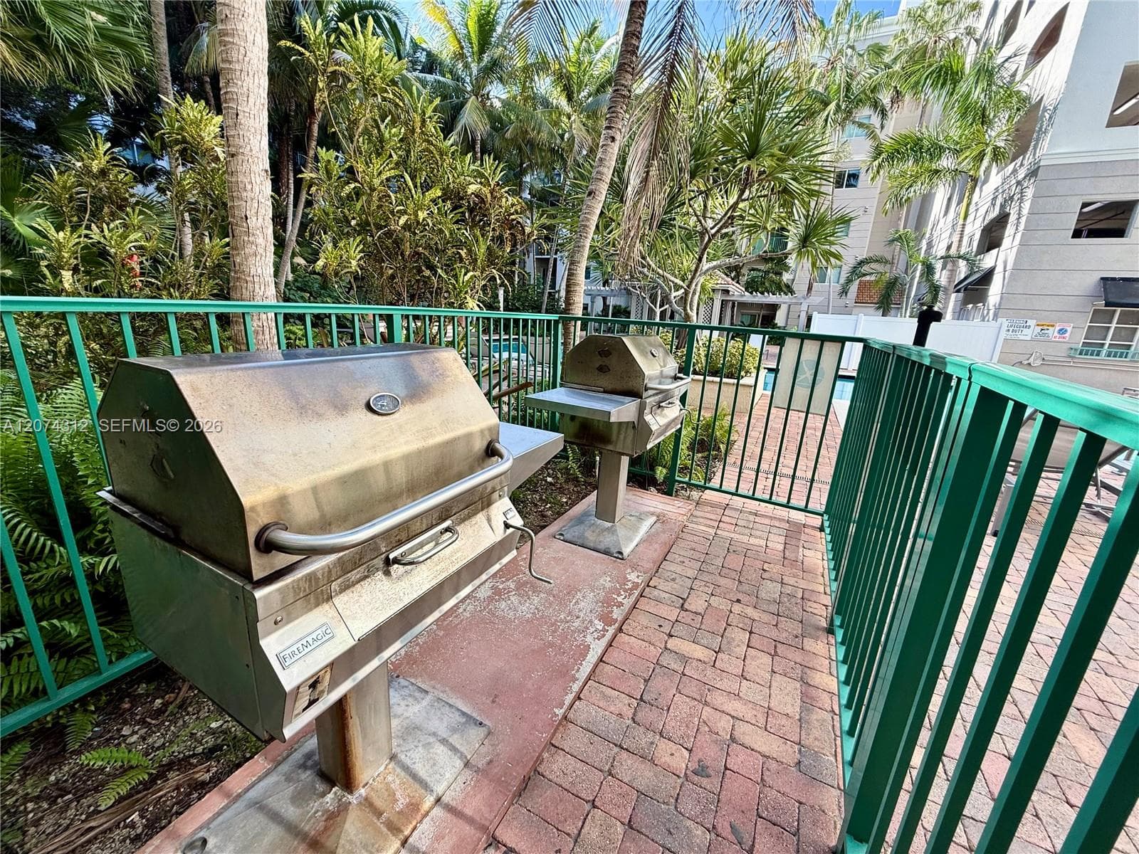 Community Grill Area