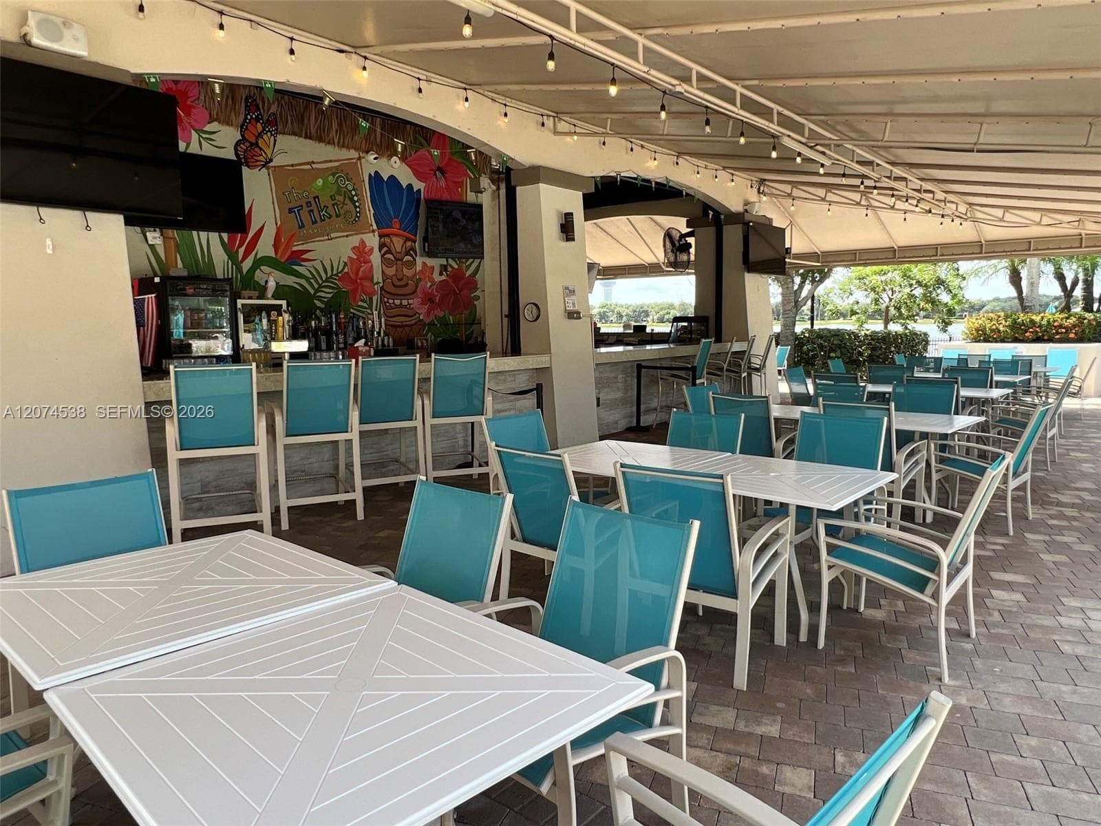 TIKI BAR SITTING AREA