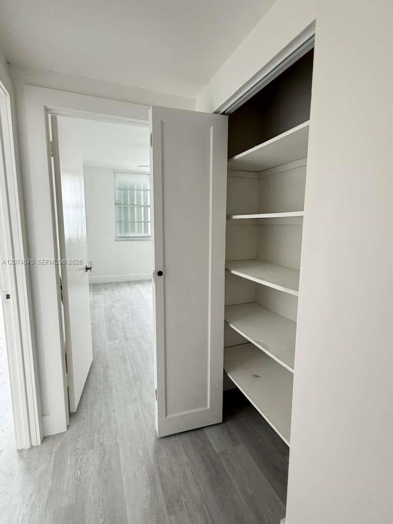 Hallway closet