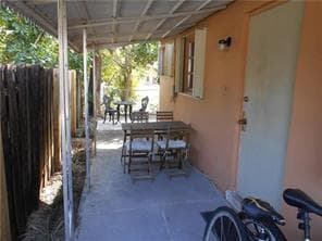 Back patio