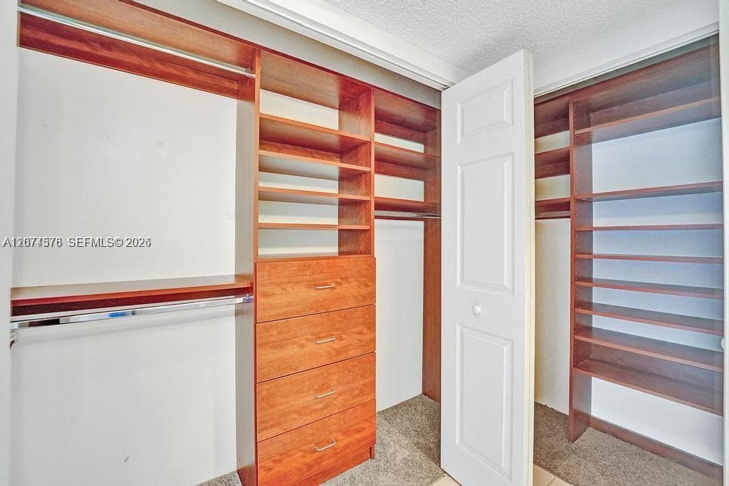 Master bedroom closet
