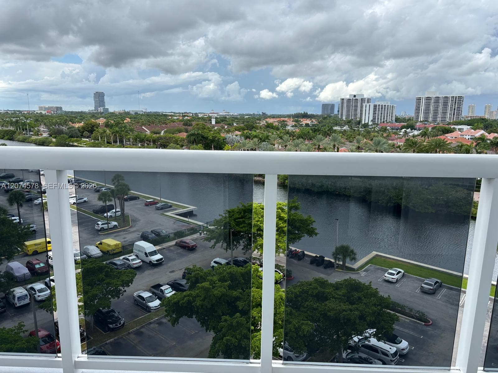 View from the master bedroom balcony