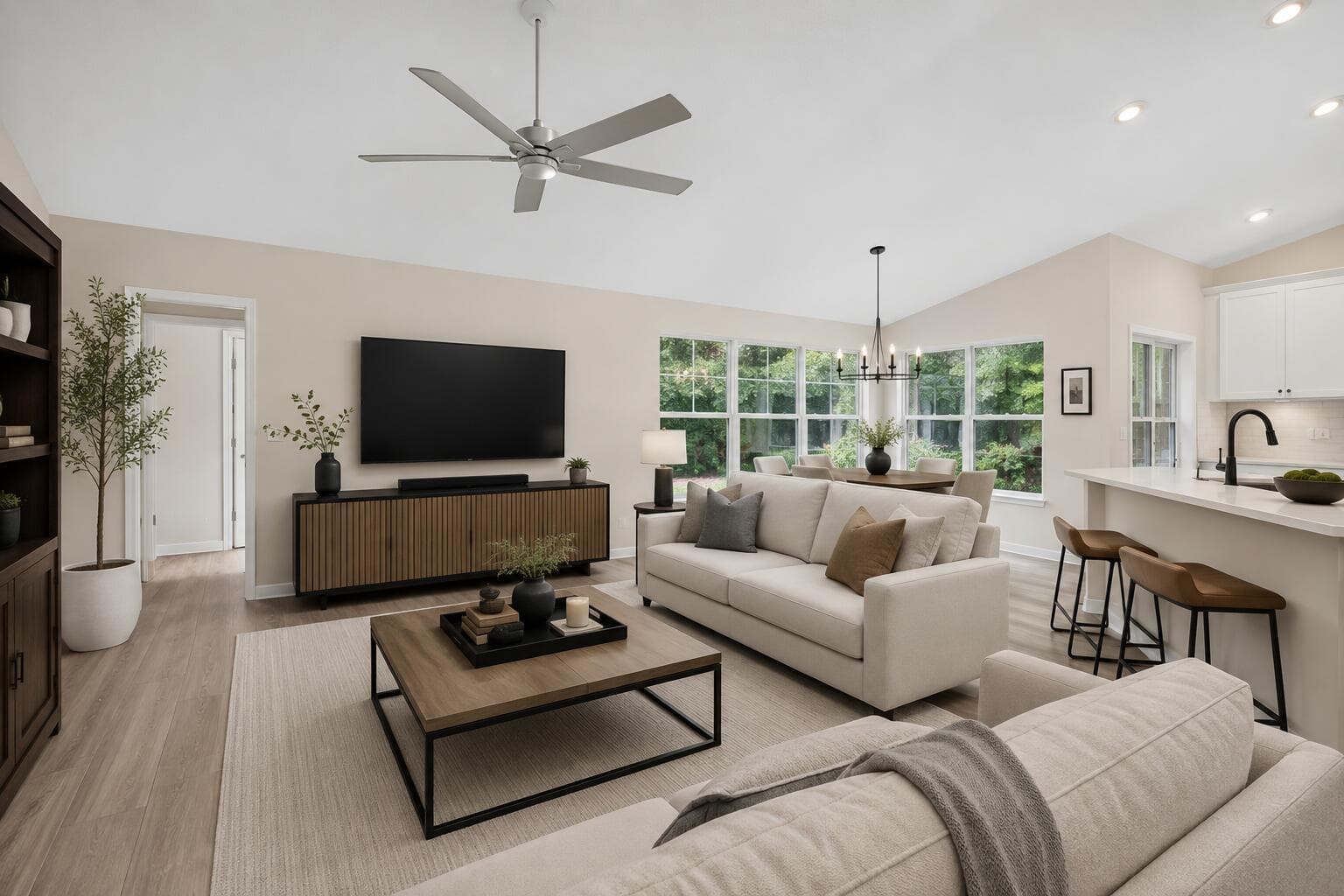 Family Room rendering
