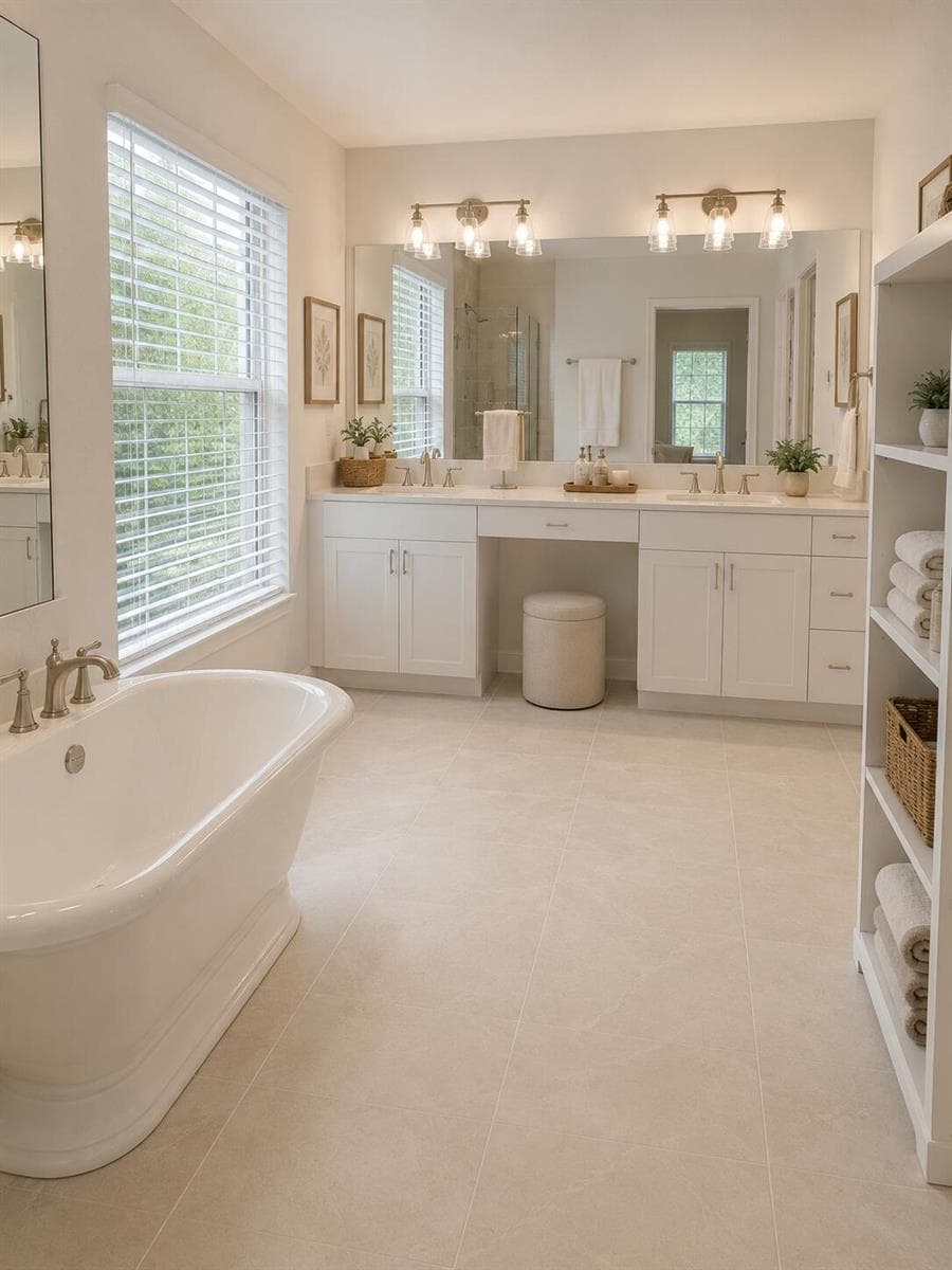 Rendering of Primary bath