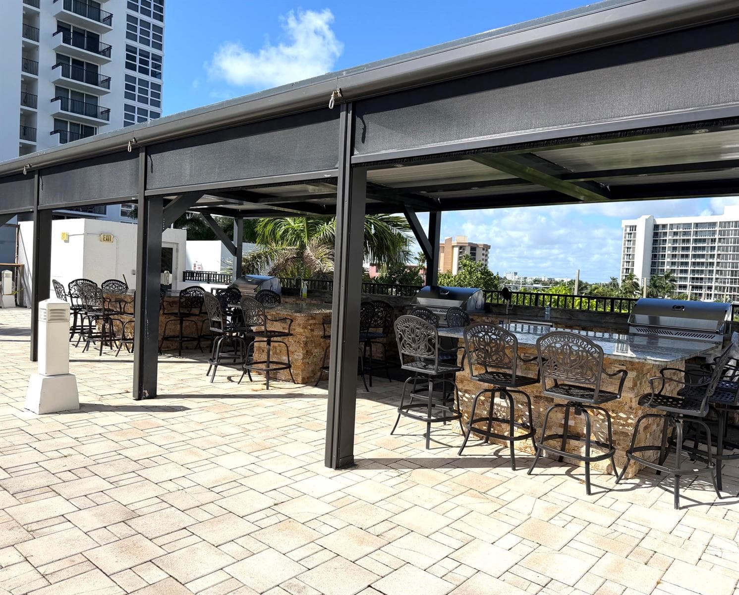 BBQ area