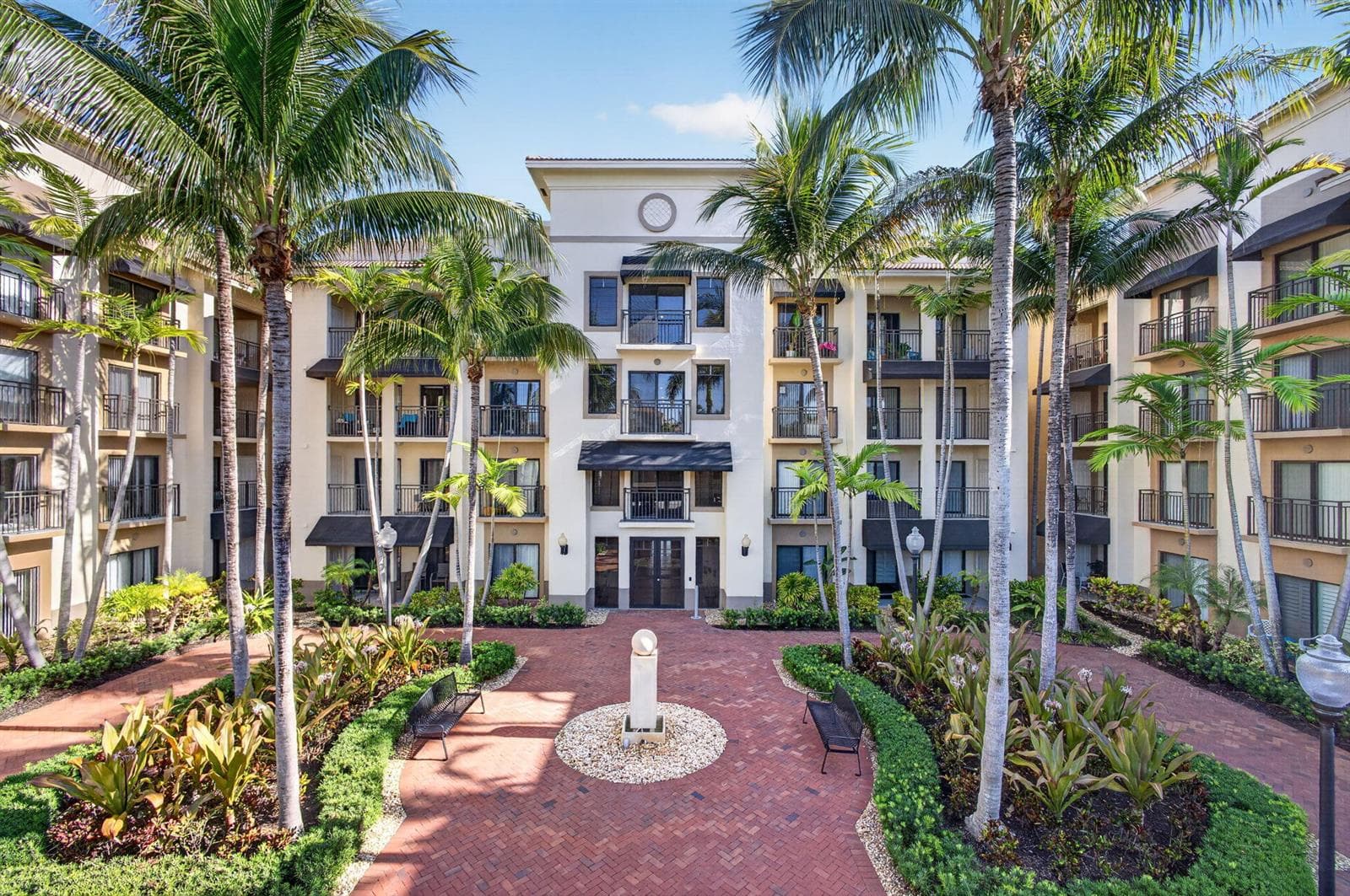Courtyard View of Building
