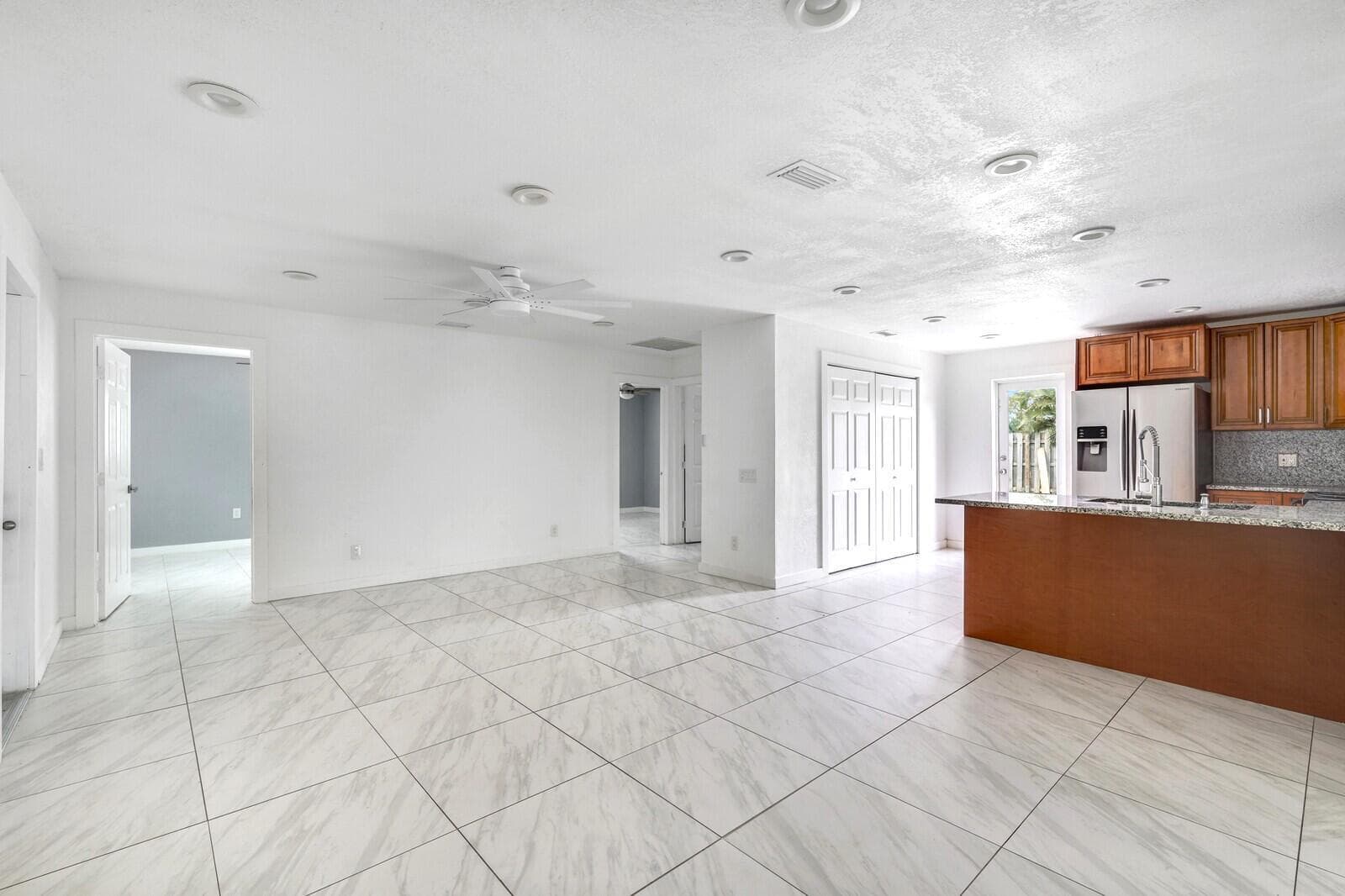Tile Floors Throughout