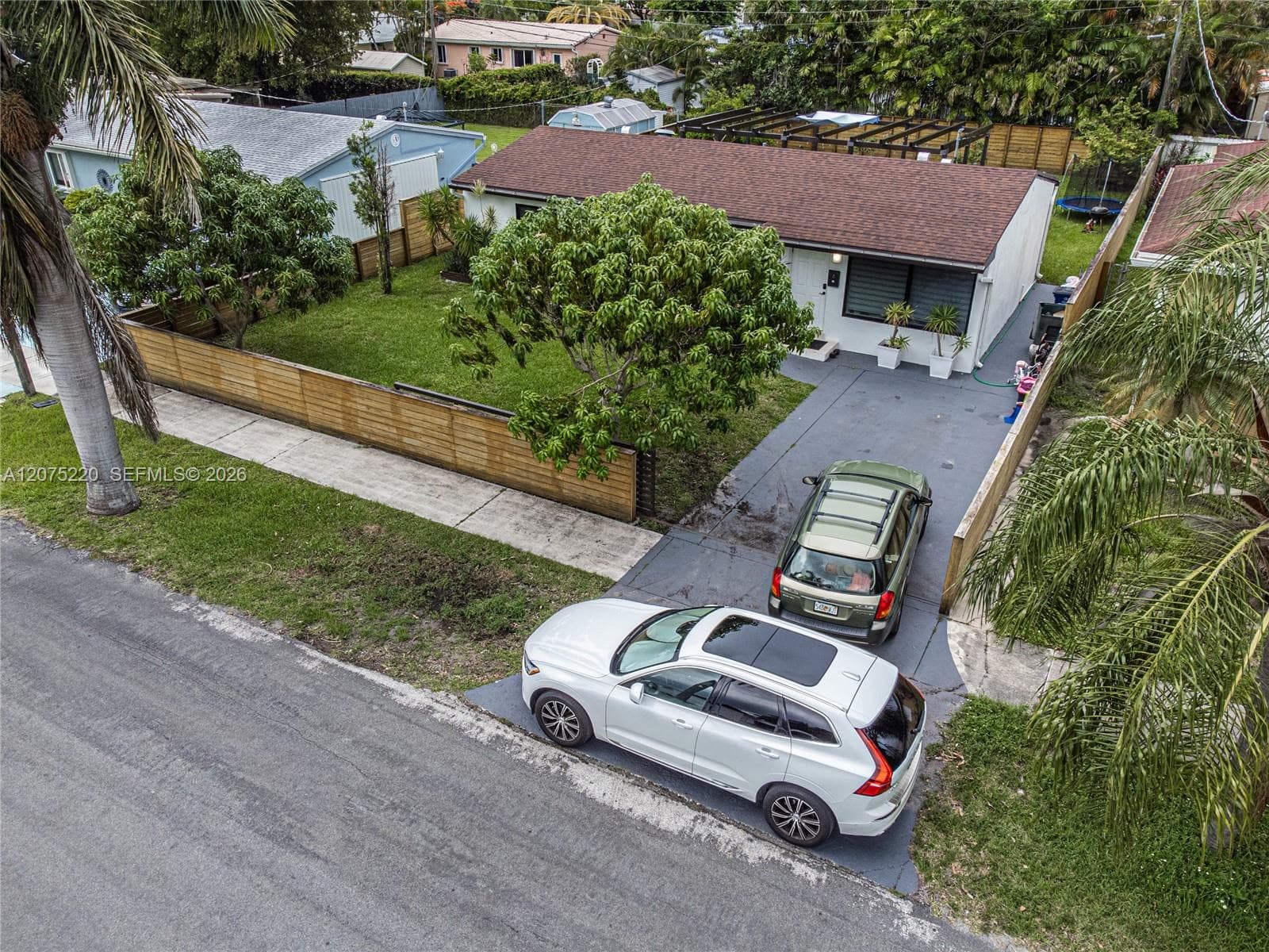 Completely Fenced-In Property