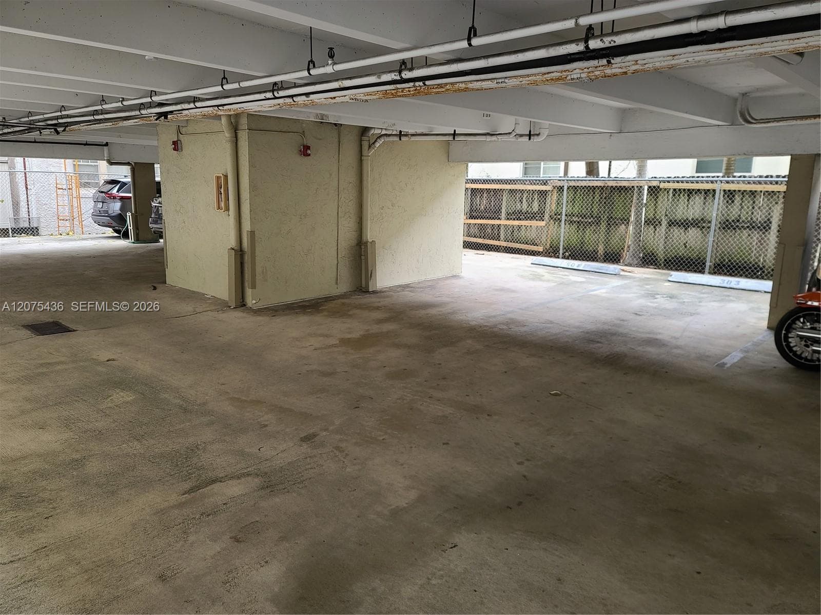 parking space to the right