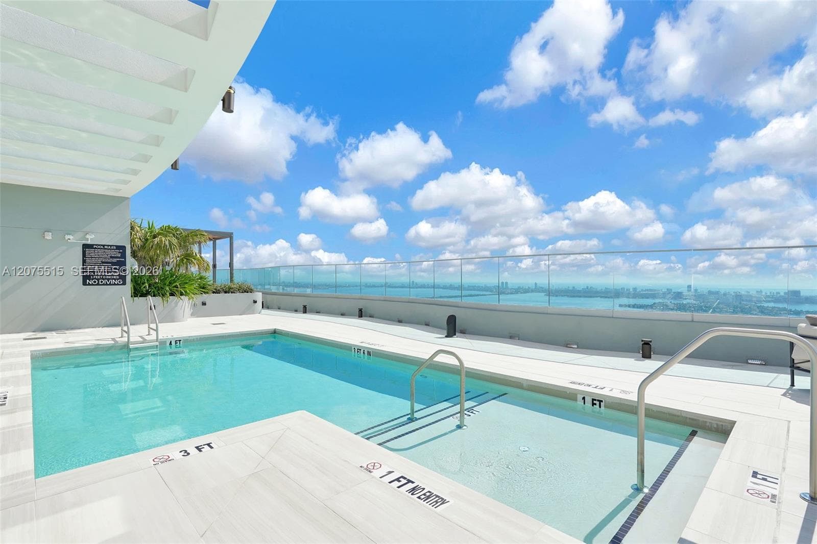 56th floor rooftop pool
