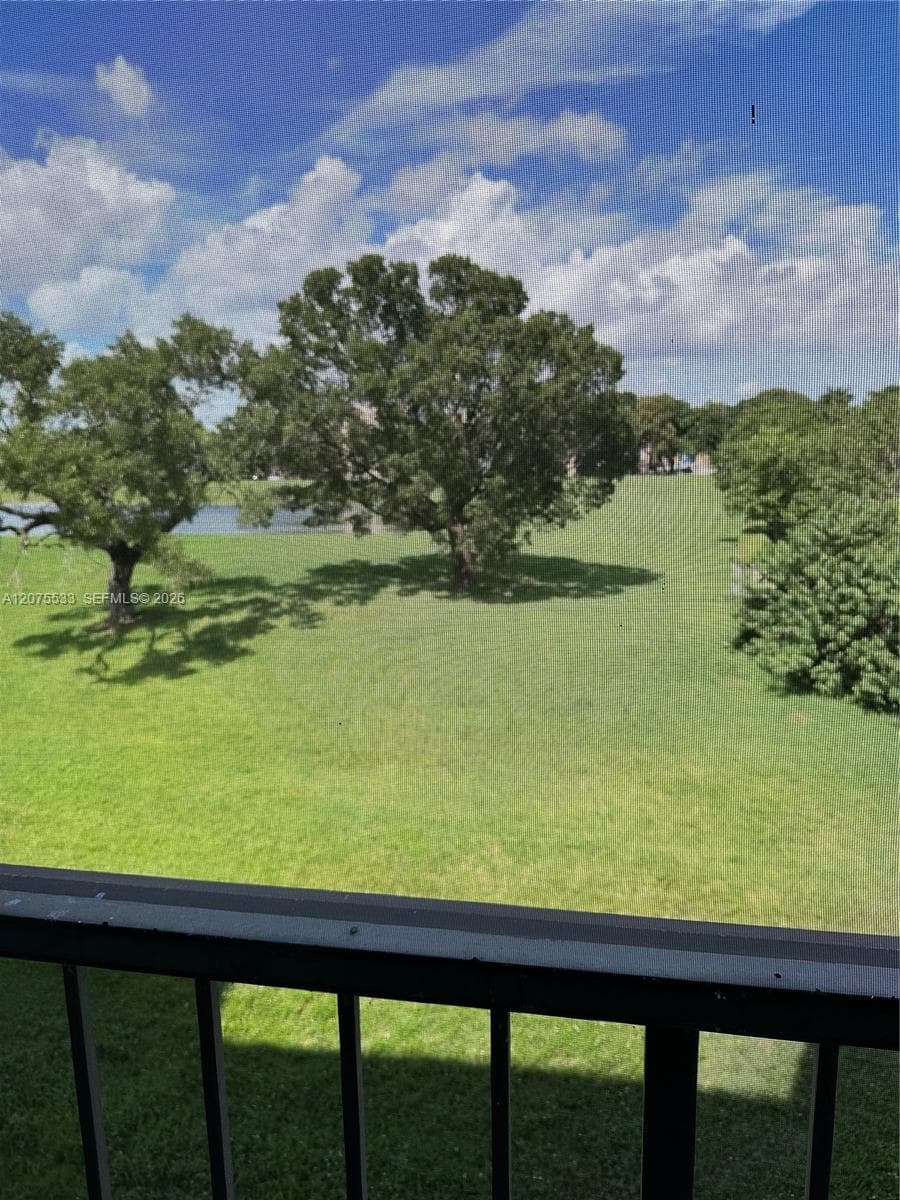 from balcony