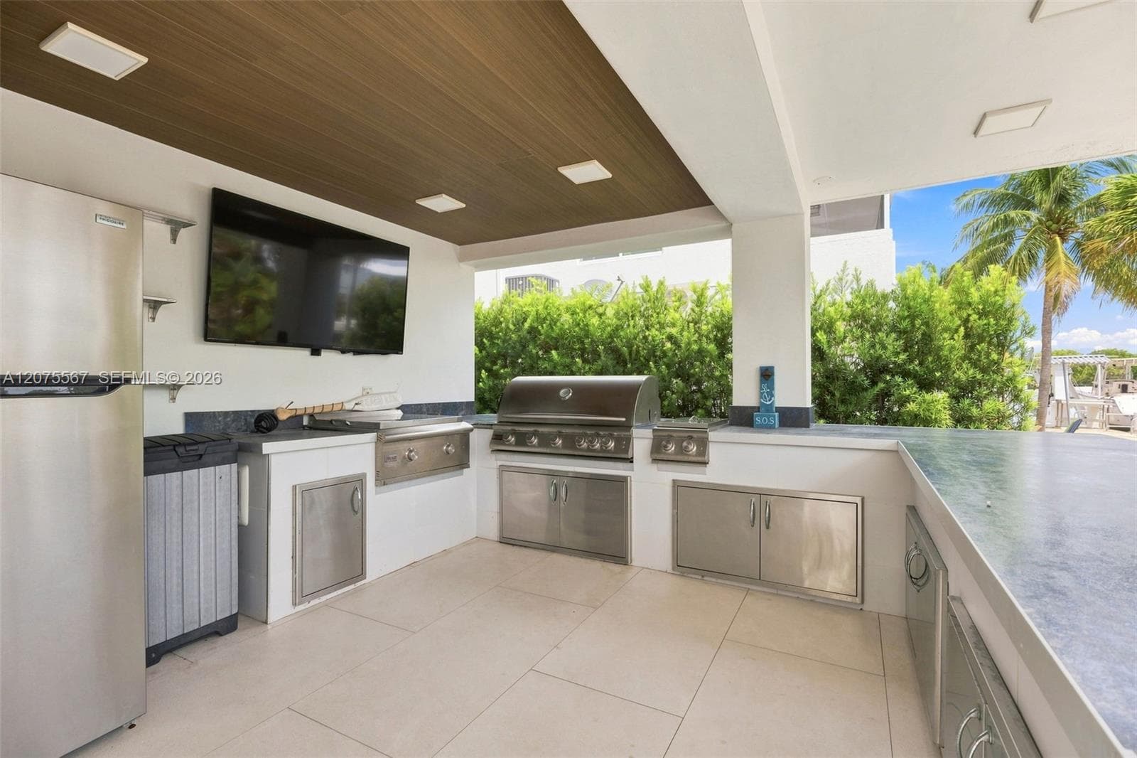 Outside Kitchen.