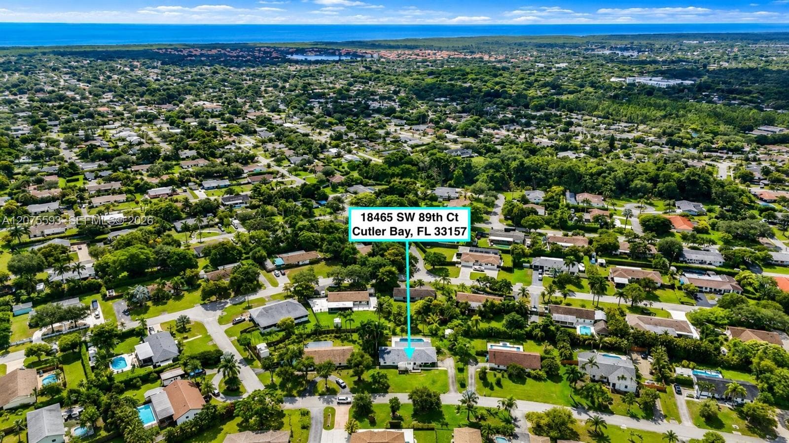 Conveniently located bear beautiful Biscayne Bay