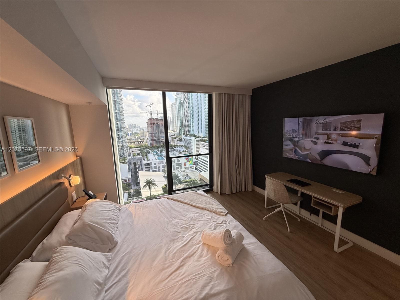 Offers a modern open concept layout.