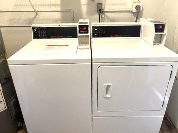 Shared prepaid washer and dryer
