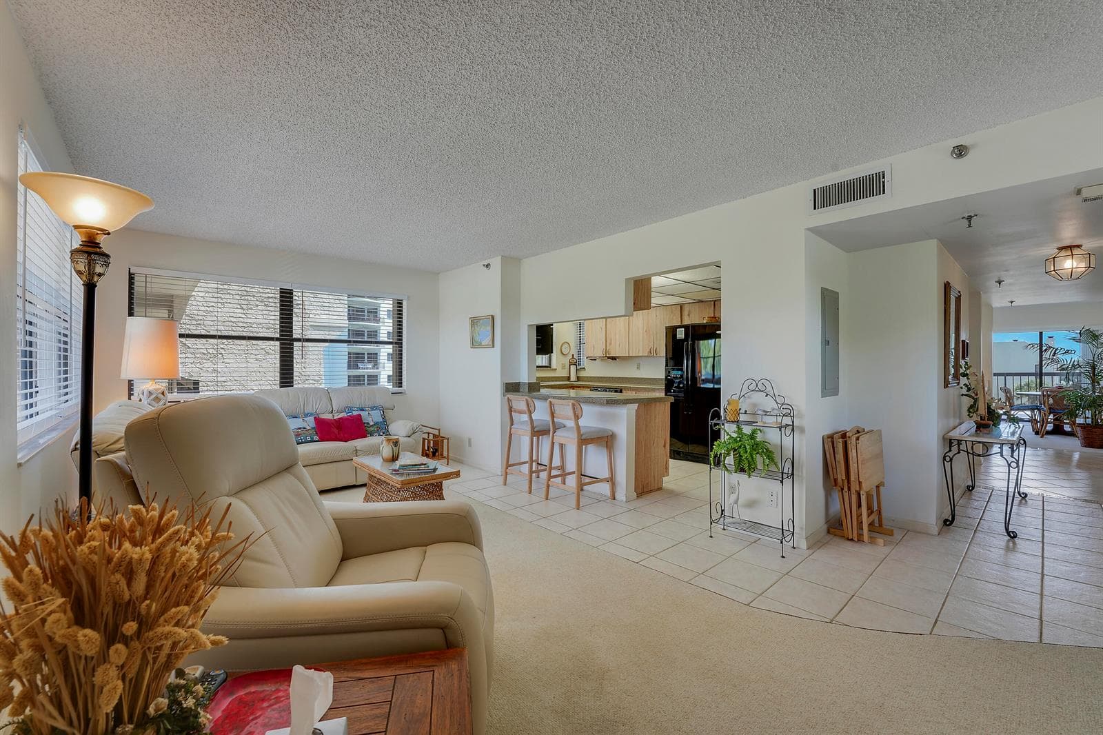 Living room off Kitchen