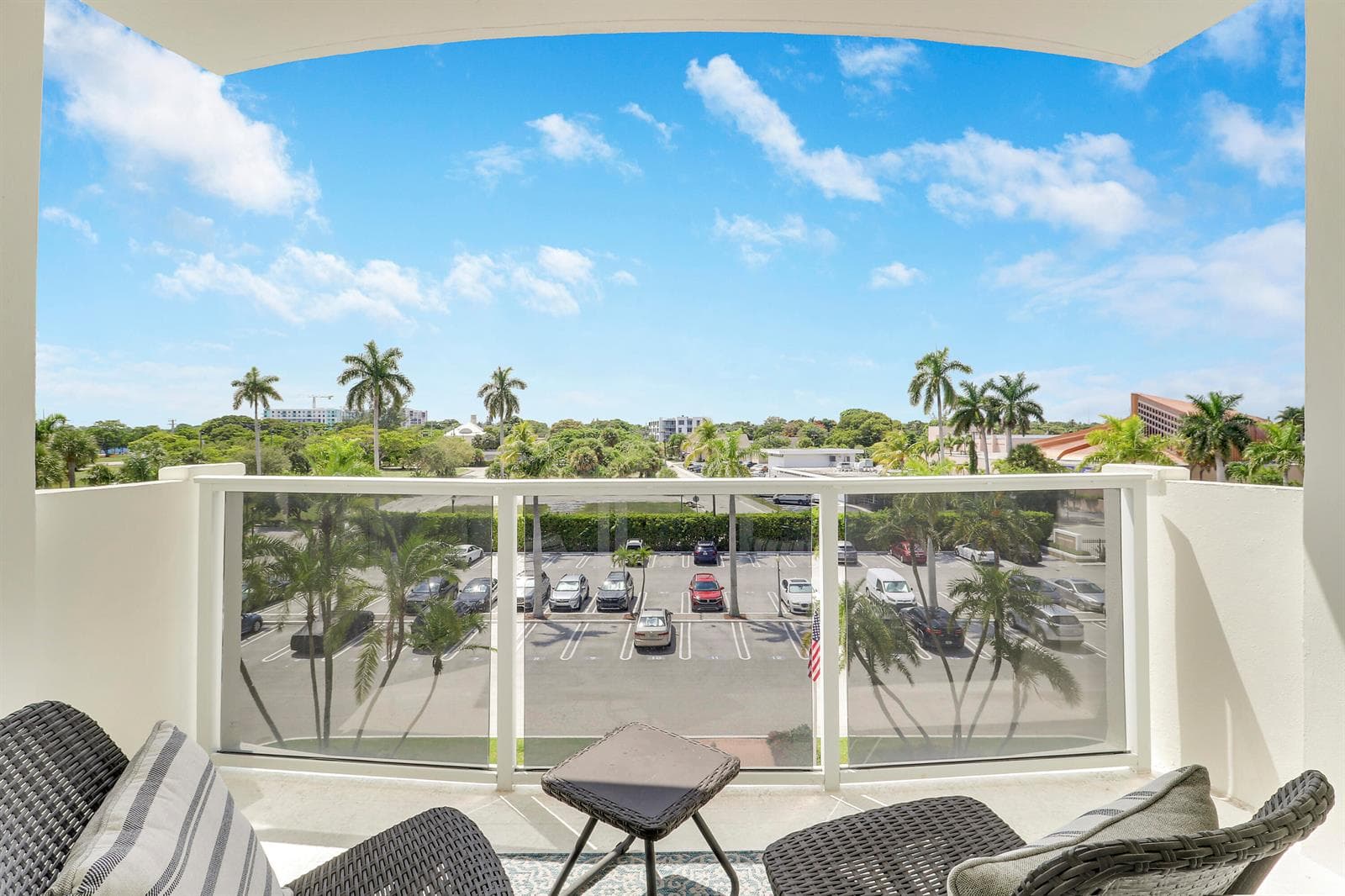 Balcony Facing West