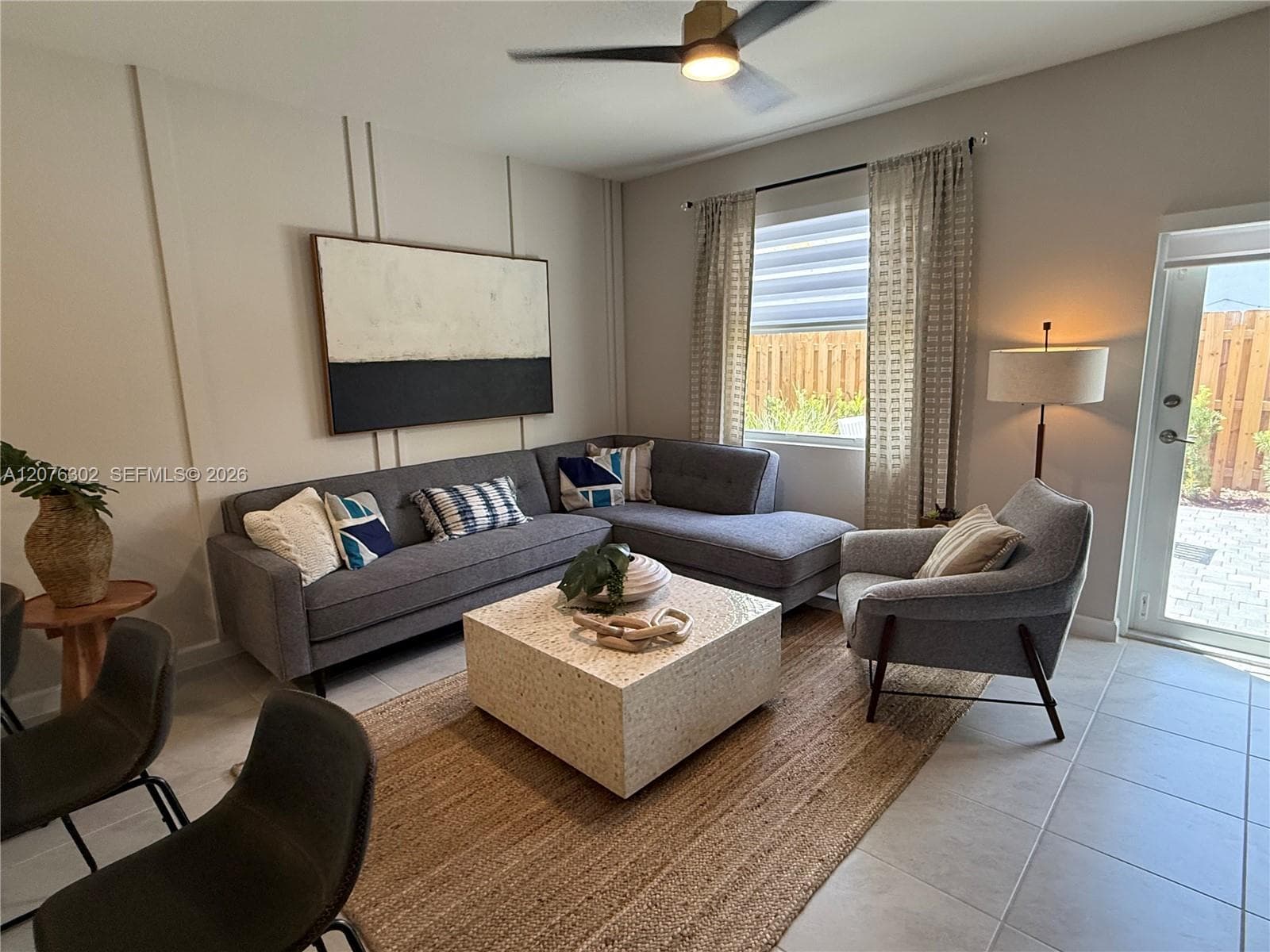 Staged Living Room