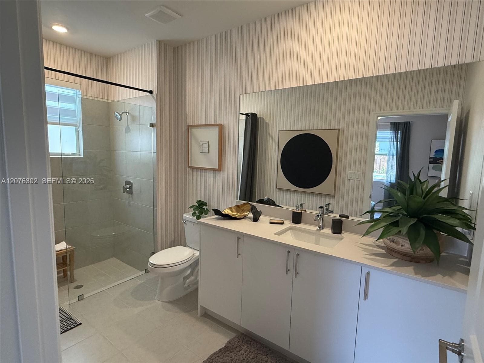 Staged Master Bathroom