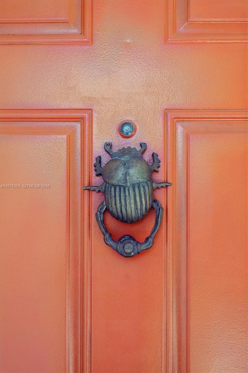 Scarab Beetle Door Knocker