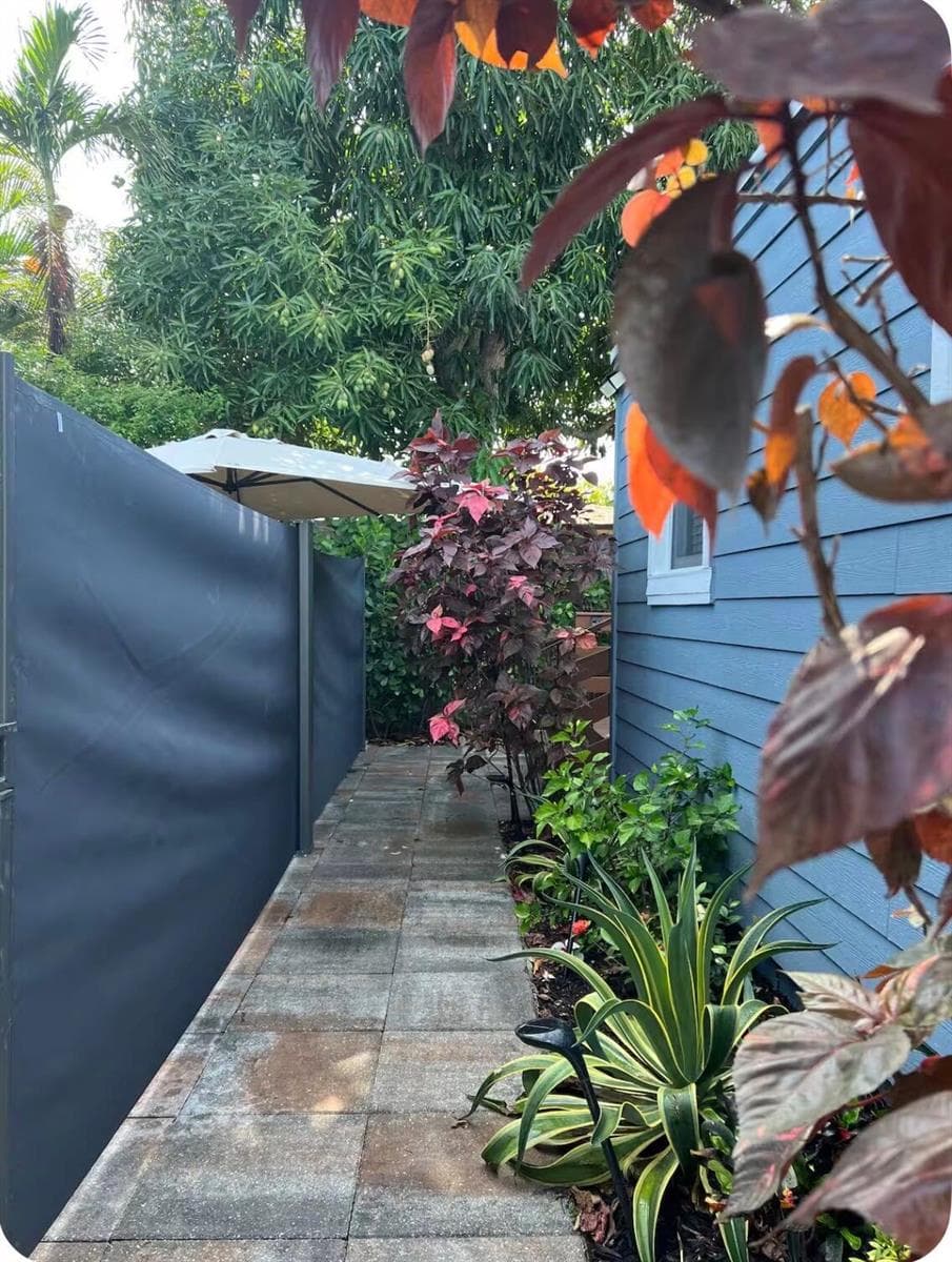 Guest house walkway