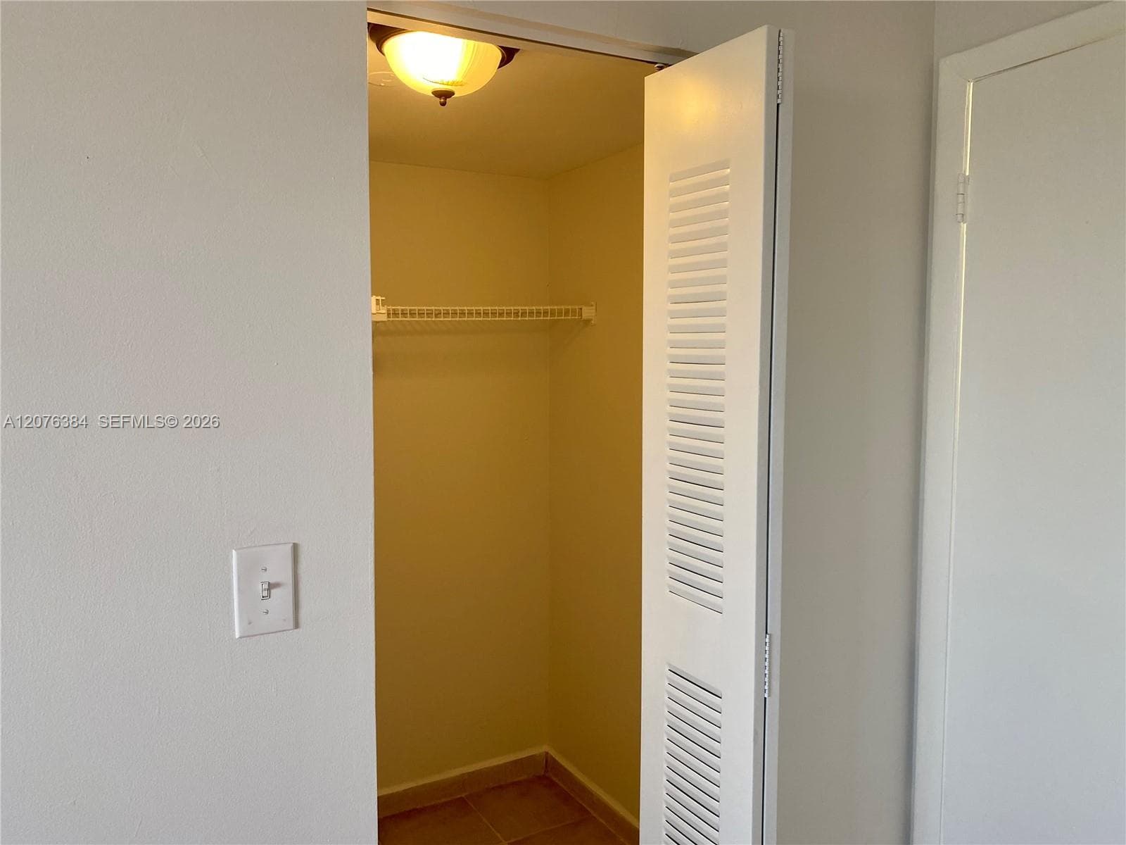 Walk-In Closet - Master bedroom