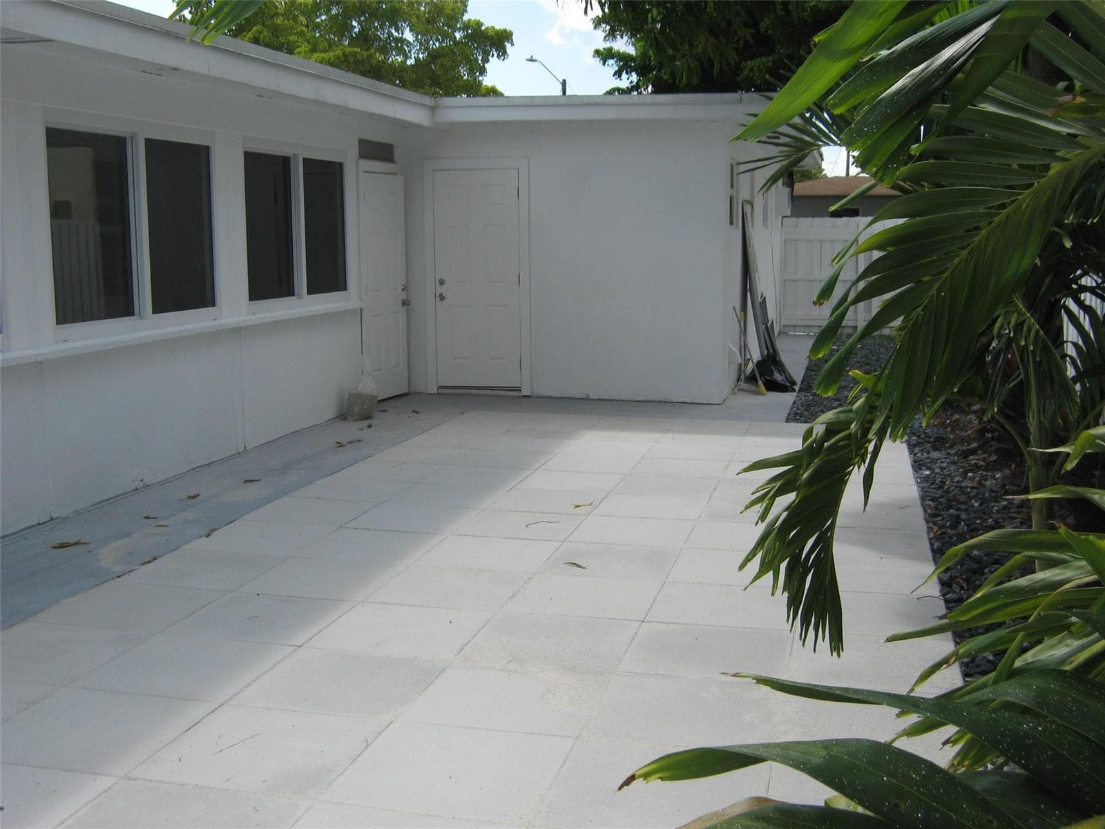 Patio and Laundry Room