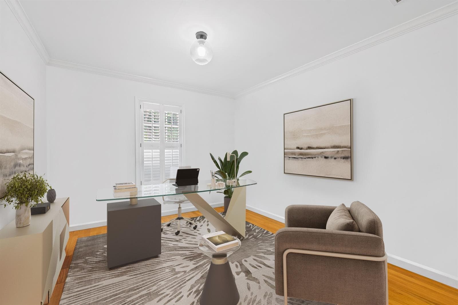 Office Virtually Staged