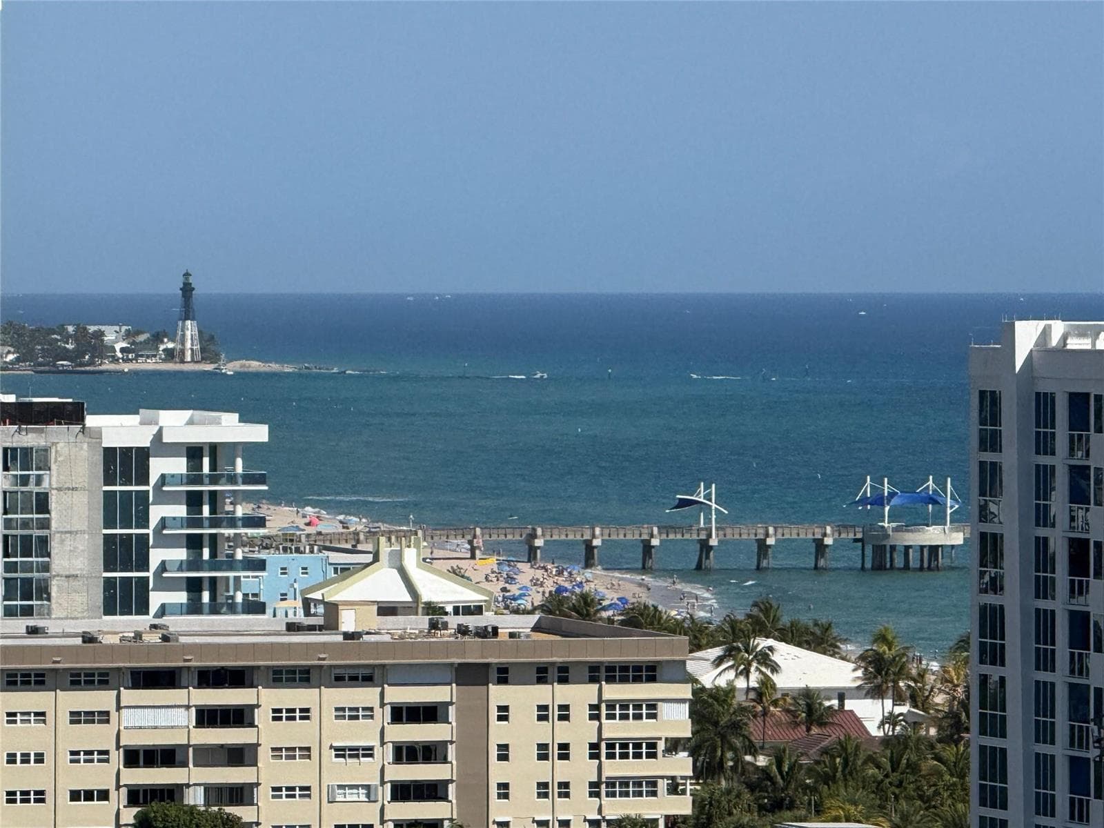 pier & lighthouse view