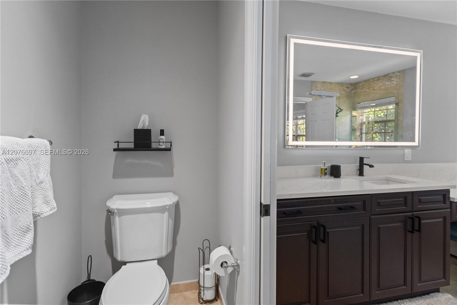 Private Primary Bathroom Commode