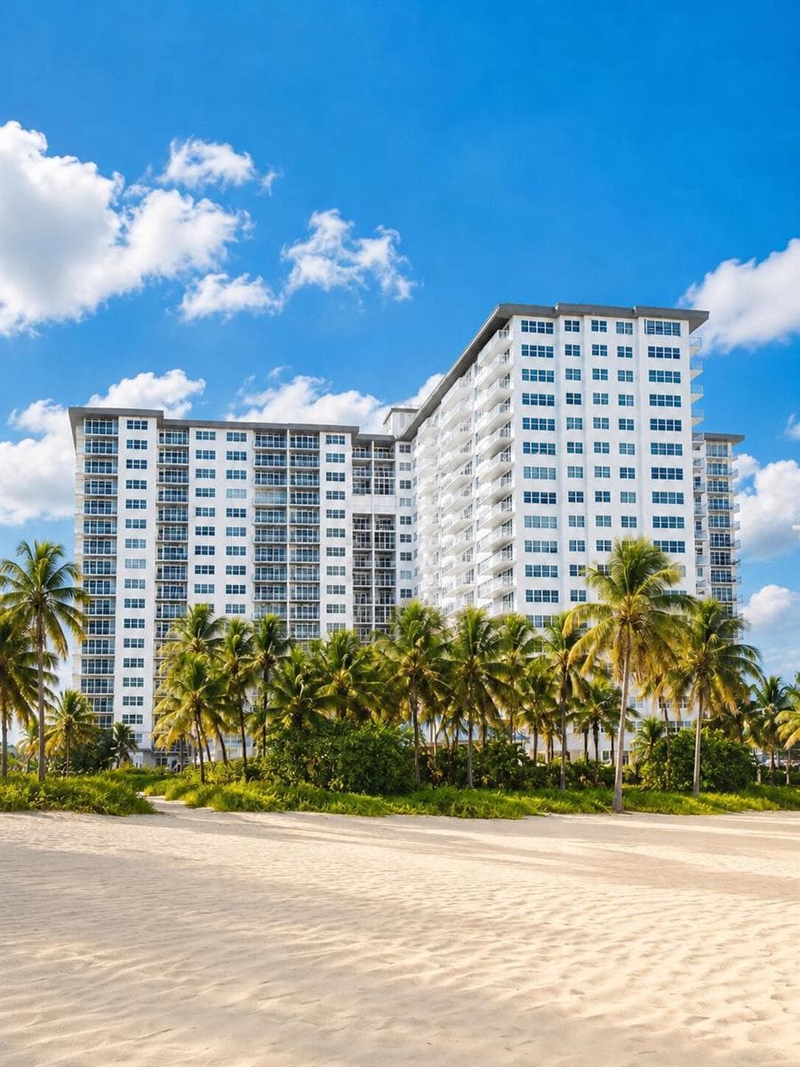 111 N Pompano Beach 1611 front view