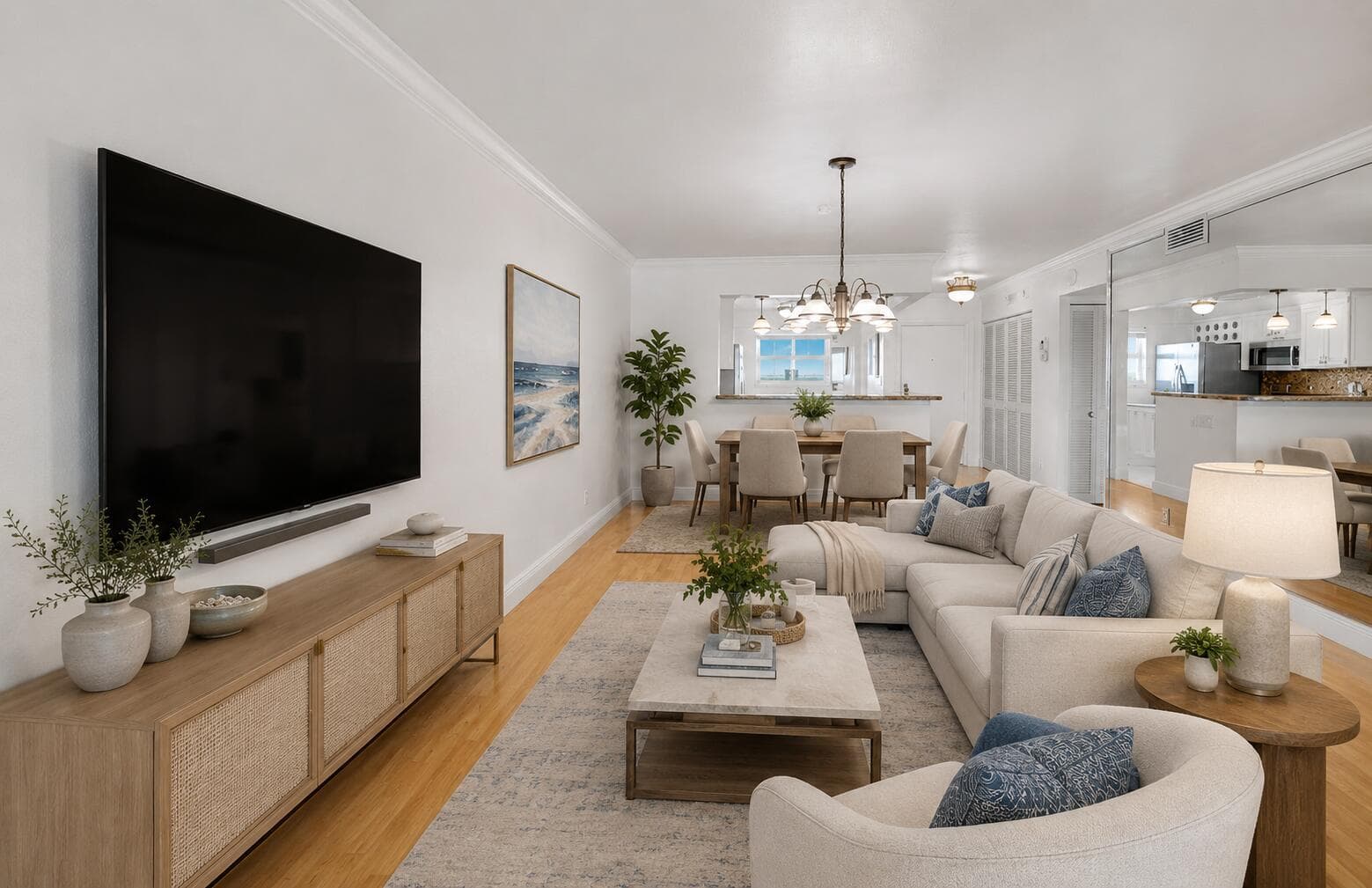 living room view 2