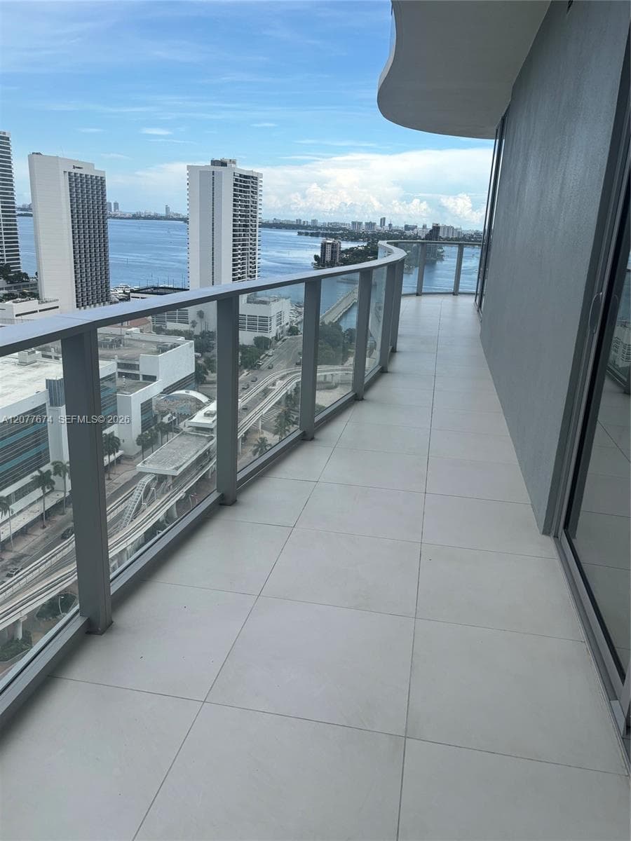 449-SF Wraparound Terrace with Northeast Biscayne Bay Views