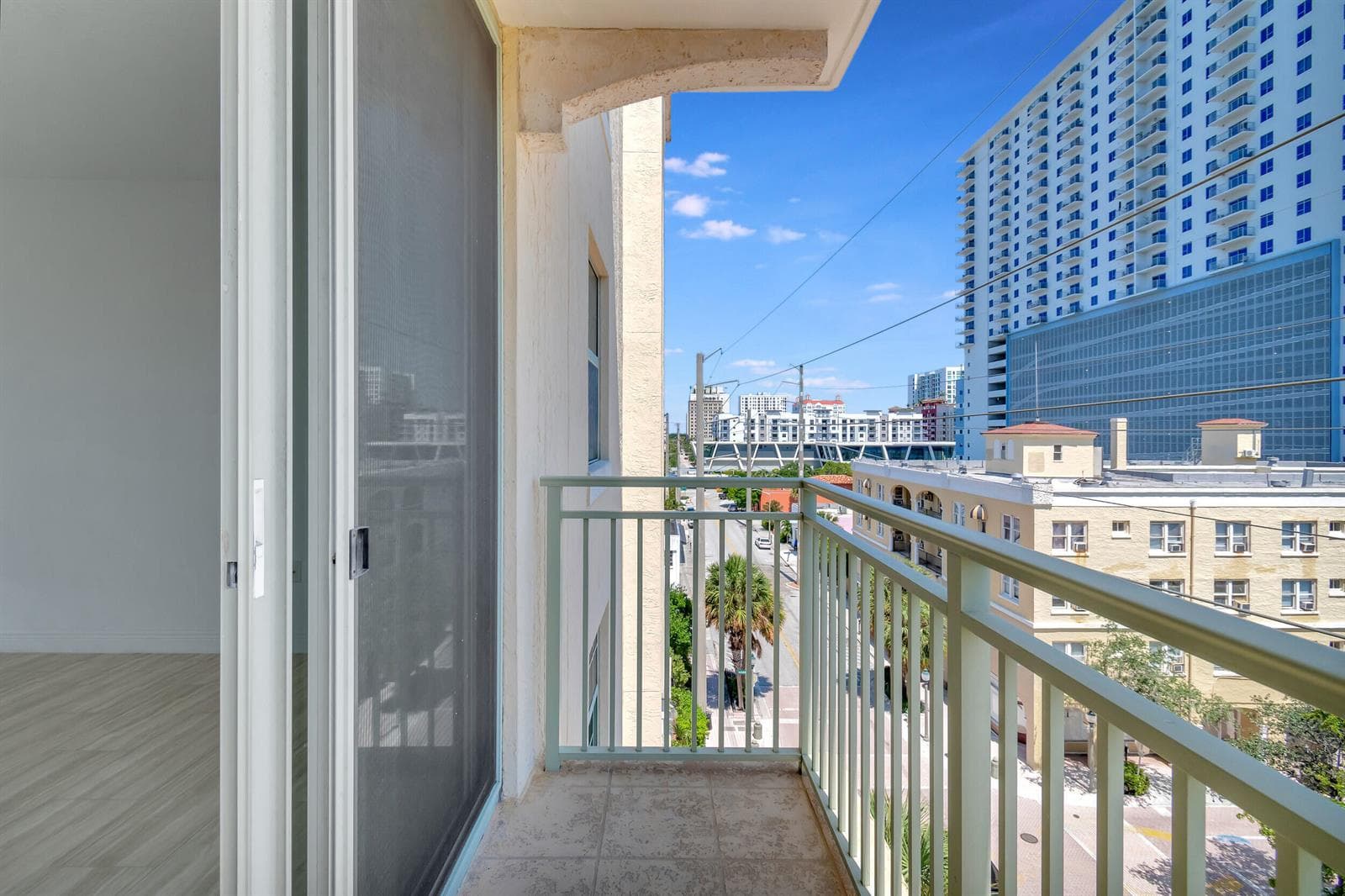 Master balcony view East