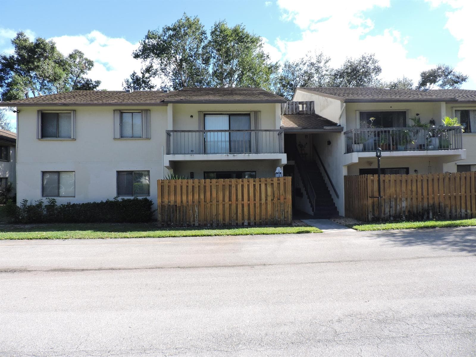 front view of condo
