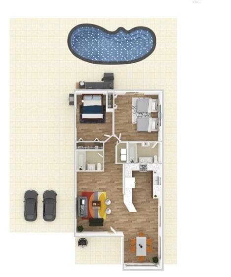 1507 Garfield St Layout No Text