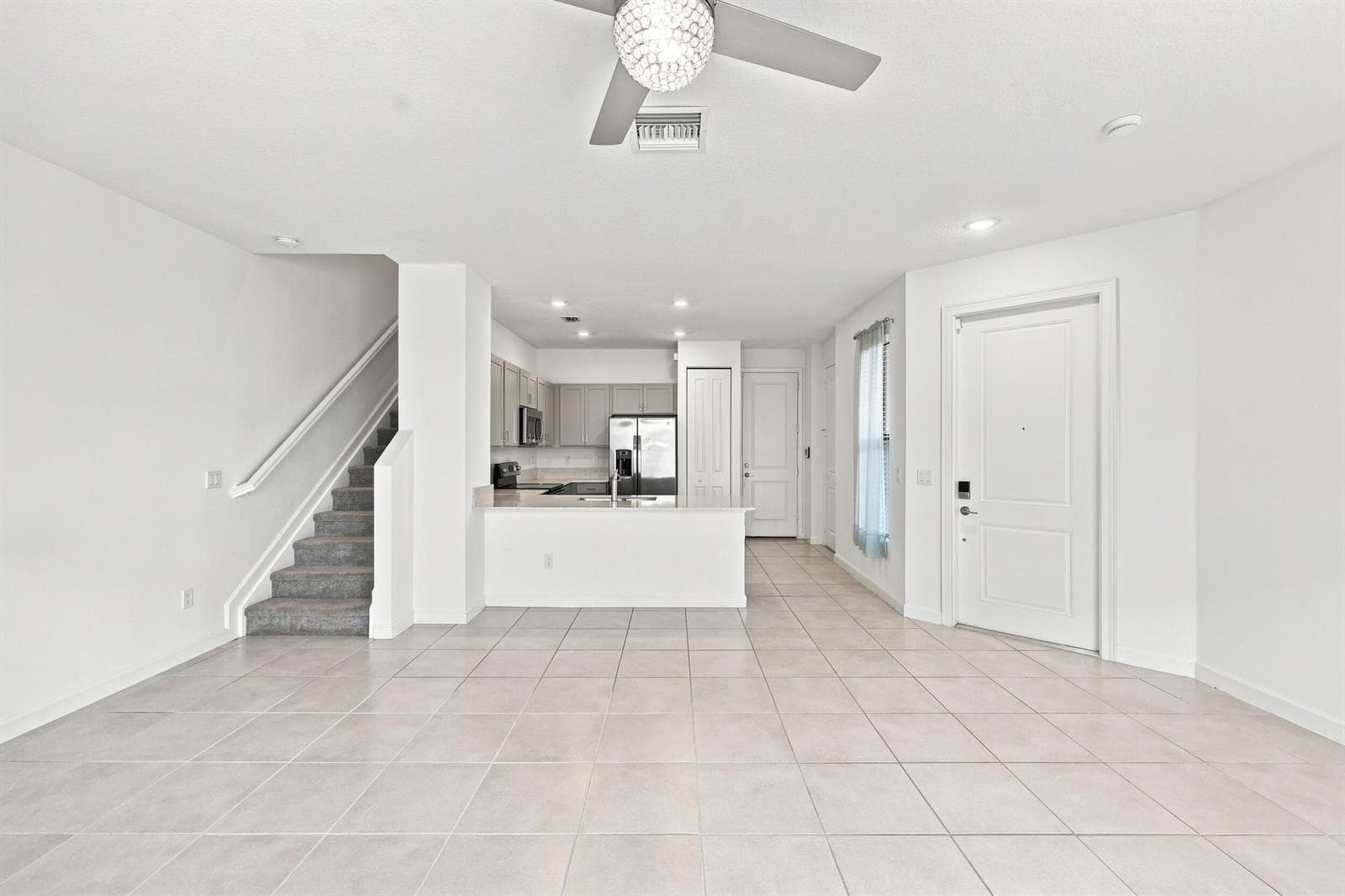 Living Room/Kitchen View