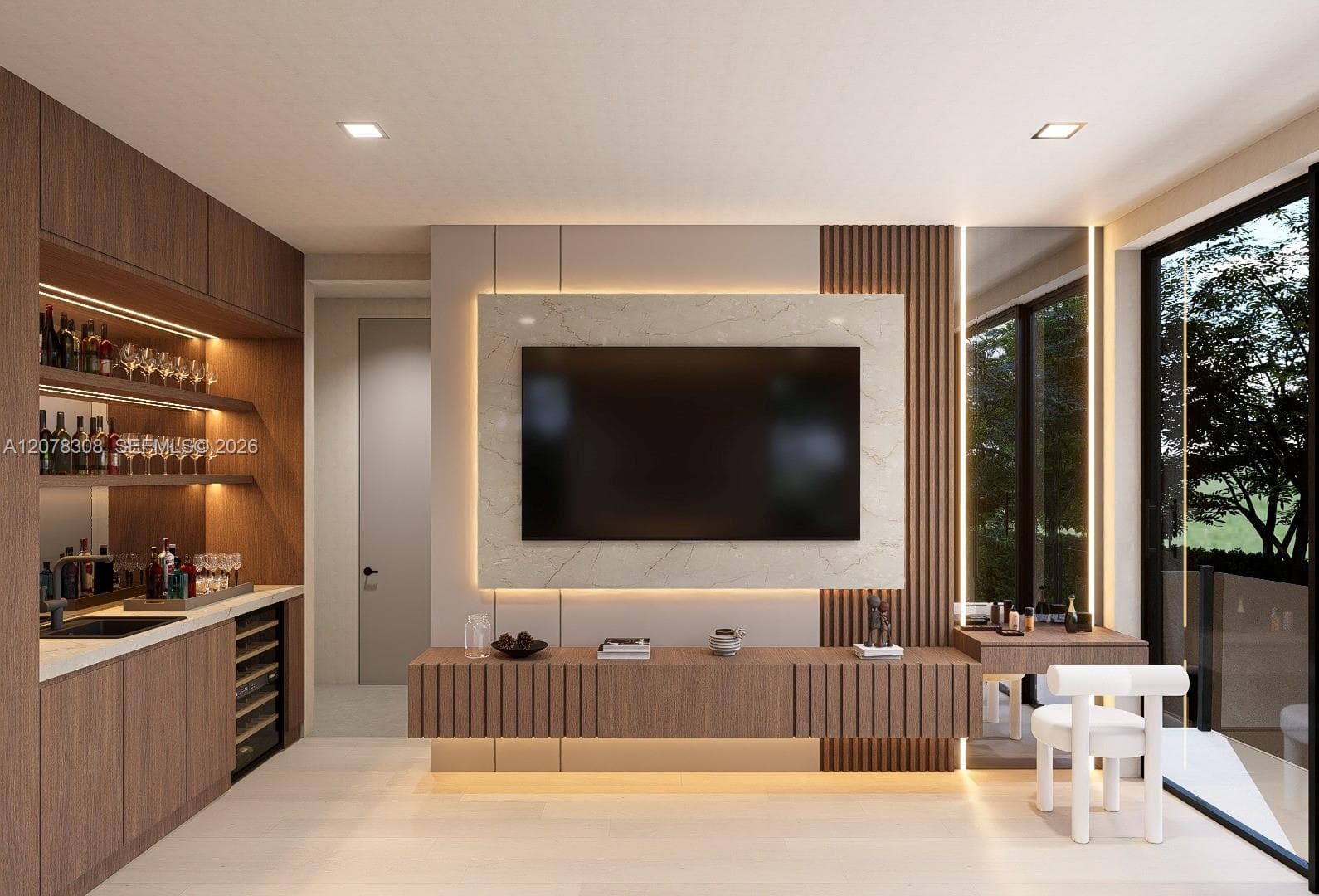 Master Bedroom with Kitchenette