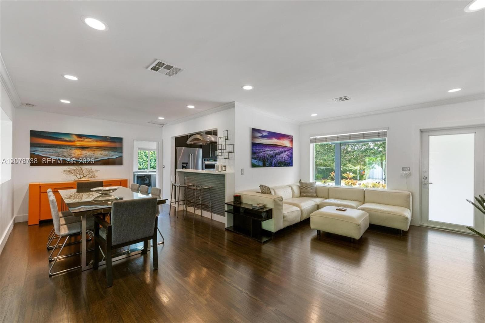 Calm colors, beautiful natural light, and enough room to truly unwind