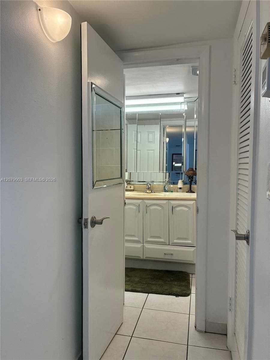 HALL TOWARD BATHROOM