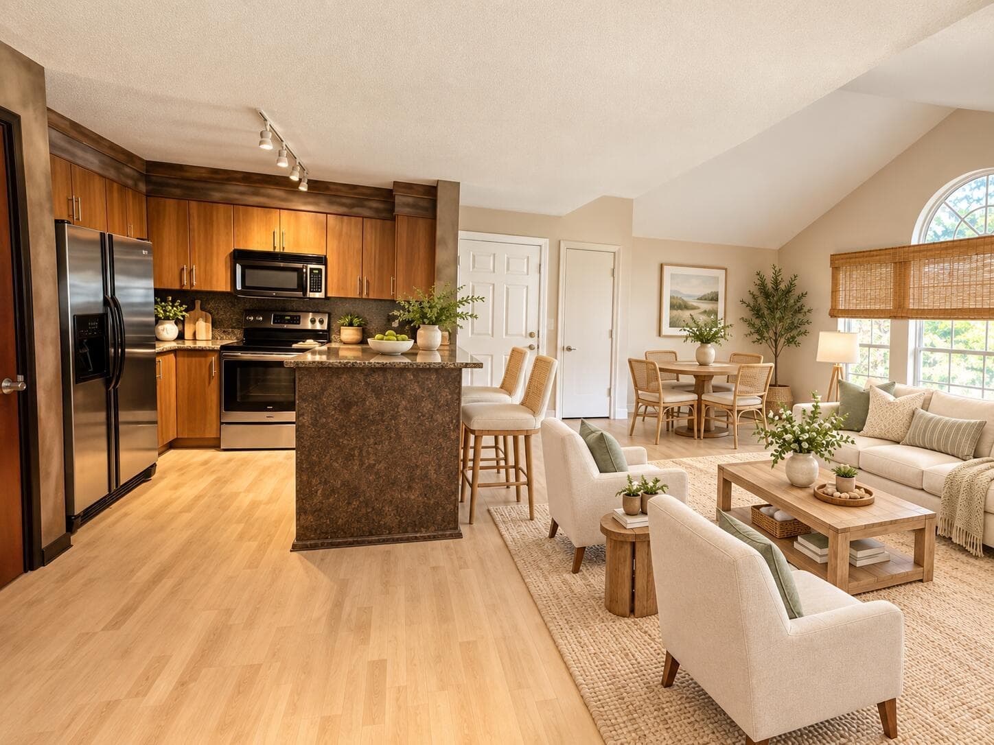 Virtually Staged Living Area
