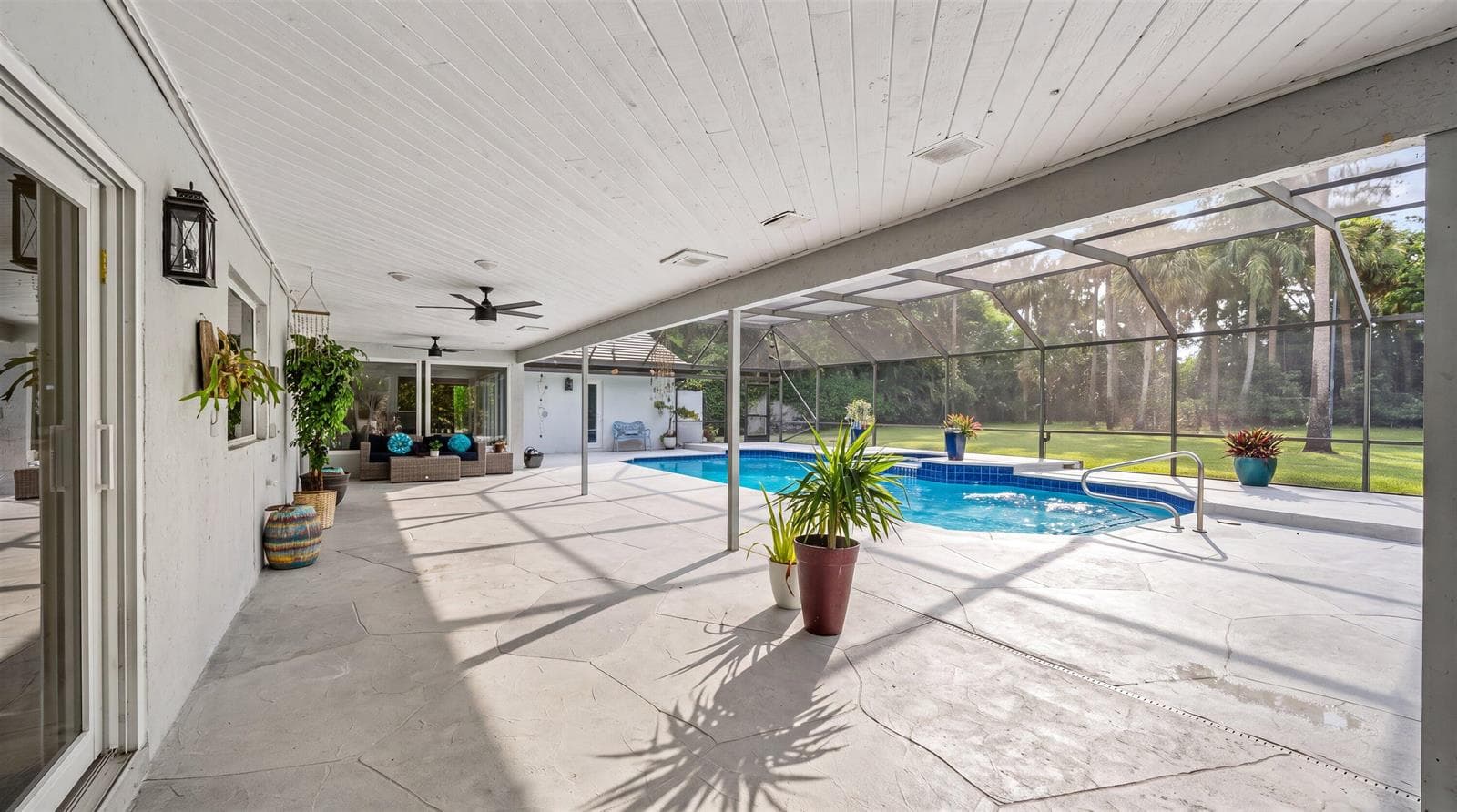 Plenty of Outdoor Living Area