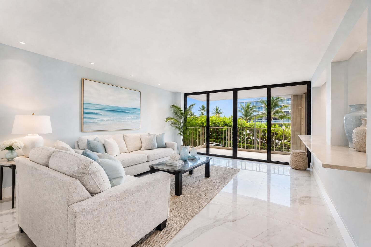 Spacious Light-Filled Living Room