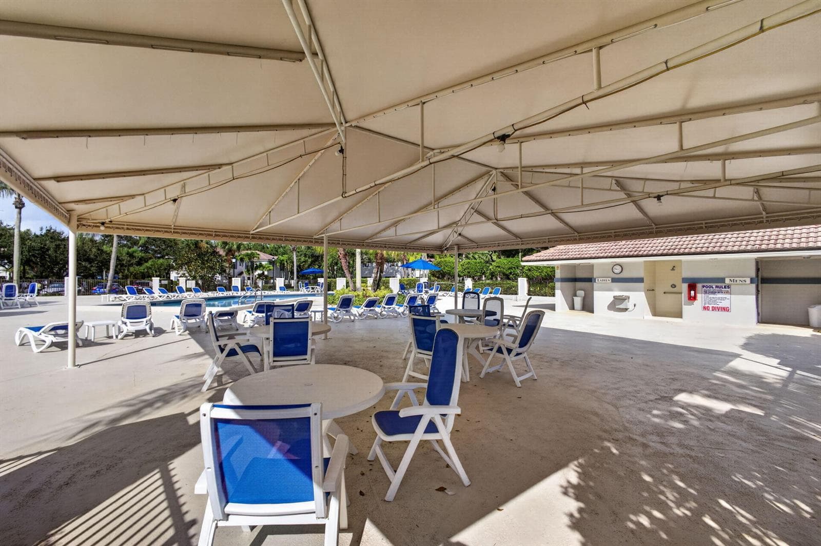 Covered area