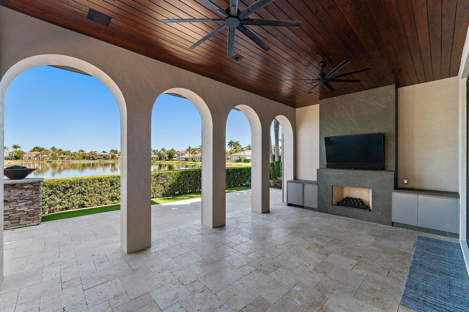 Covered Patio by Family Room