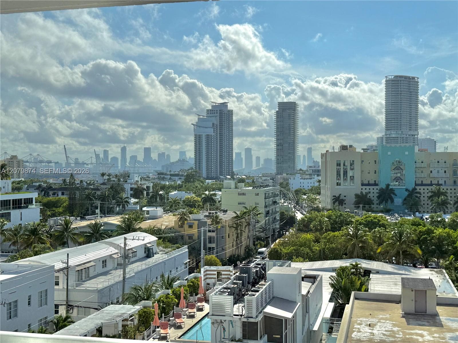 Terrace View, Living room View, Bedroom View.