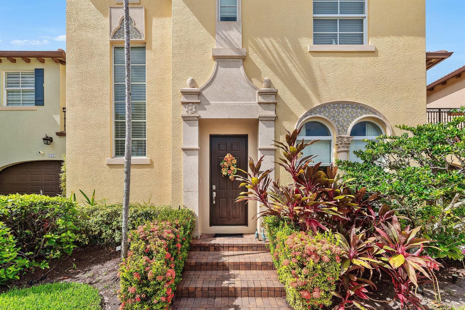 Welcoming front entry